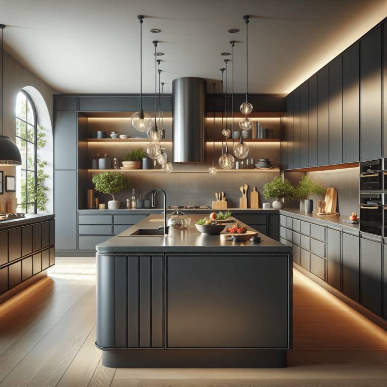 anthrazitfarbene Komplett Küche-Düsseldorf