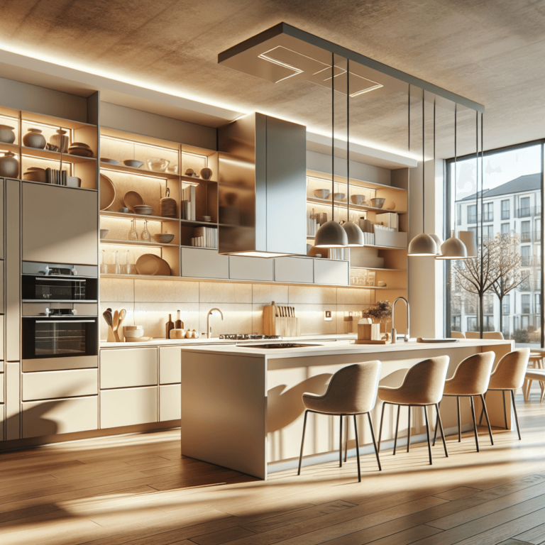 beige Design Küche-Düsseldorf