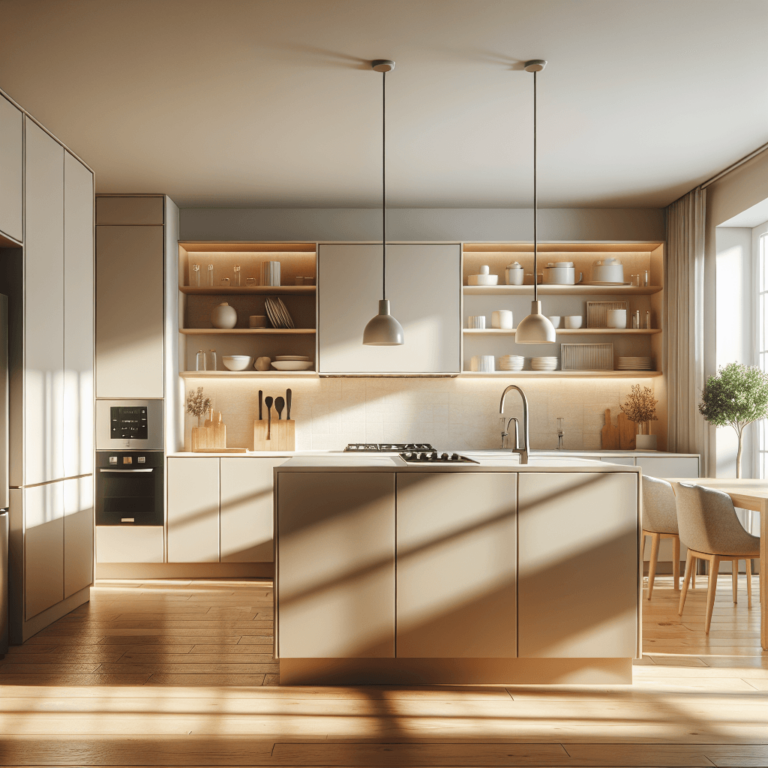 beige Freistehende Küche-Düsseldorf