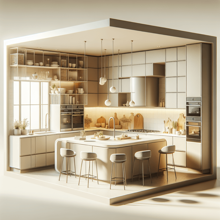 beige Küche in U-Form-Düsseldorf