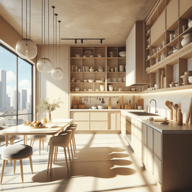 beige Mediterrane Küche-Düsseldorf