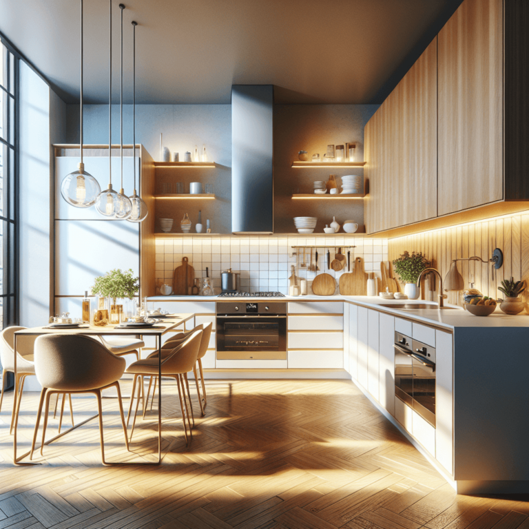 blaugraue Singleküche-Düsseldorf