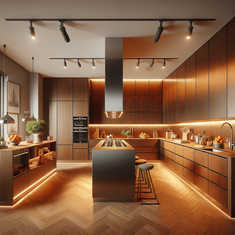 braune Modulare Küche-Düsseldorf