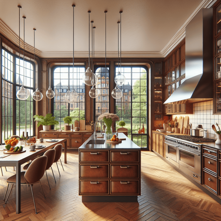 braune Retro Küche-Düsseldorf