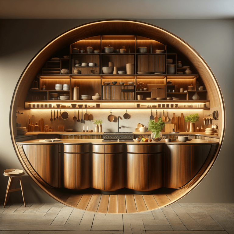 braune Rondell Küche-Düsseldorf