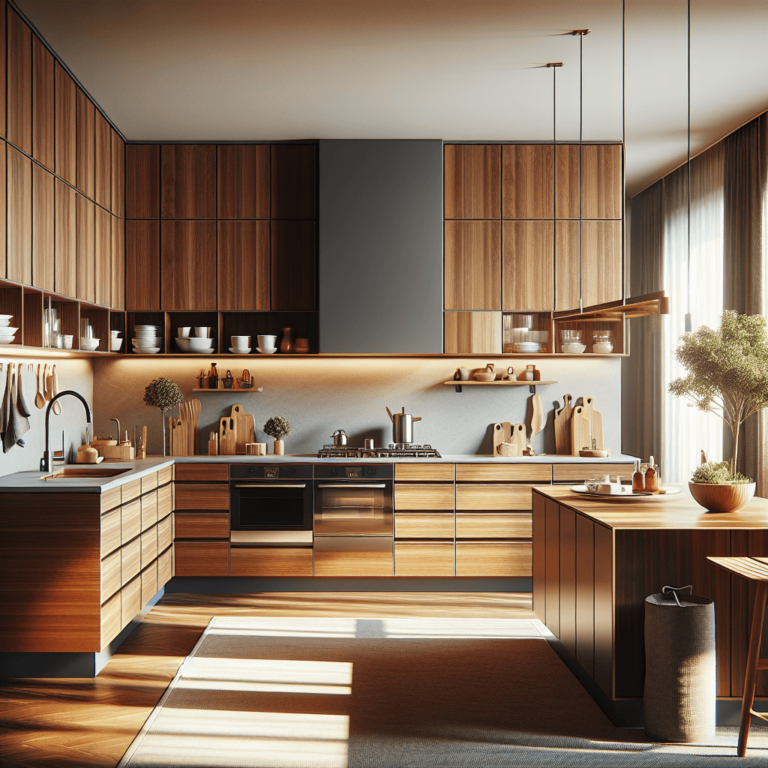 braune Singleküche-Düsseldorf