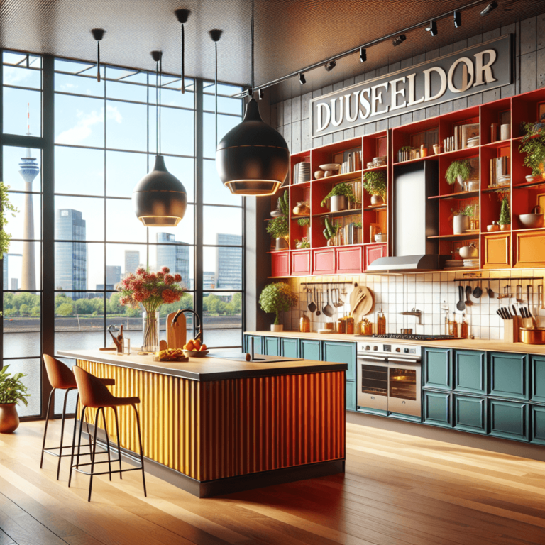 bunte Amerikanische Küche-Düsseldorf