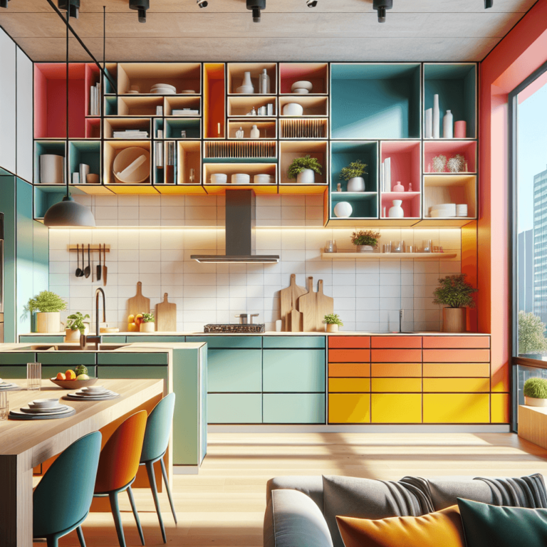 bunte Modulare Küche-Düsseldorf