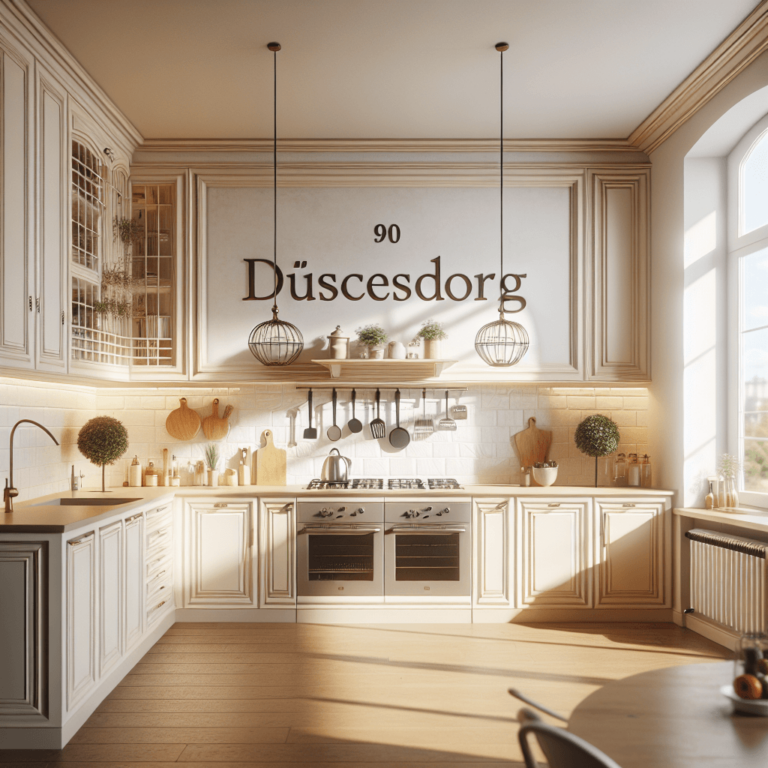 cremefarbene Amerikanische Küche-Düsseldorf