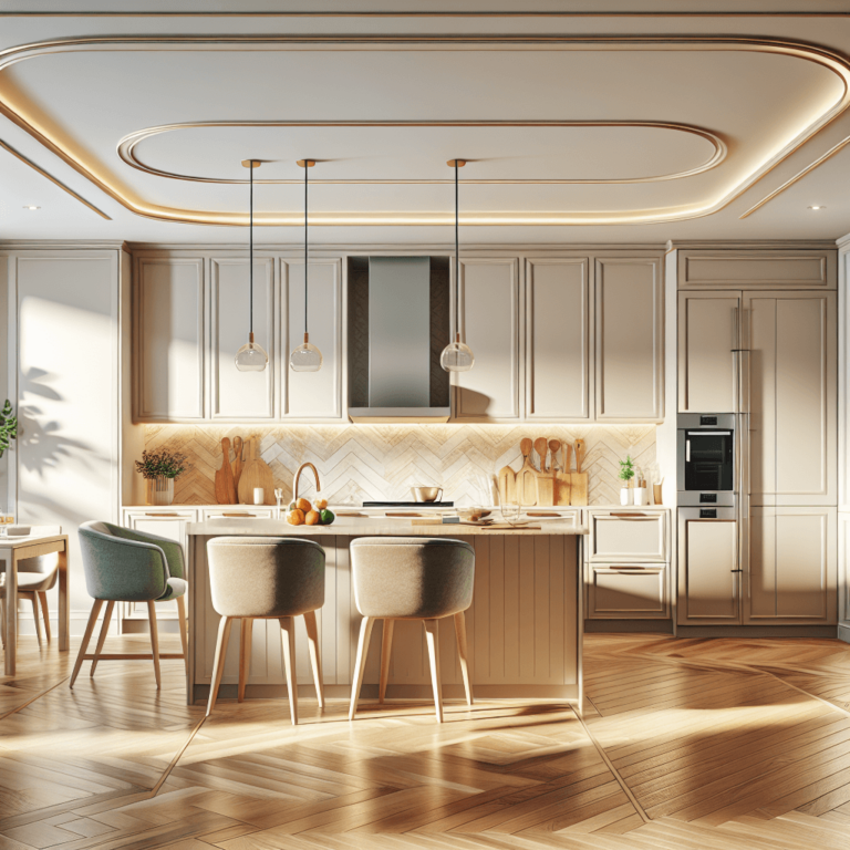 cremefarbene Barrierefreie Küche-Düsseldorf