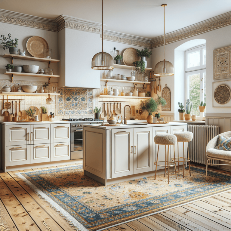 cremefarbene Boho Style Küche-Düsseldorf