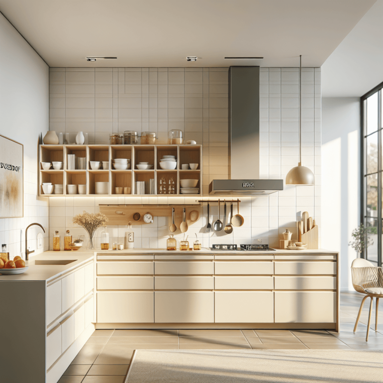 cremefarbene Design Küche-Düsseldorf