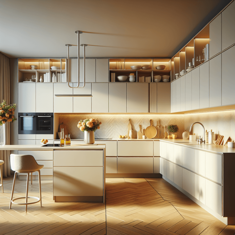 cremefarbene Modulare Küche-Düsseldorf