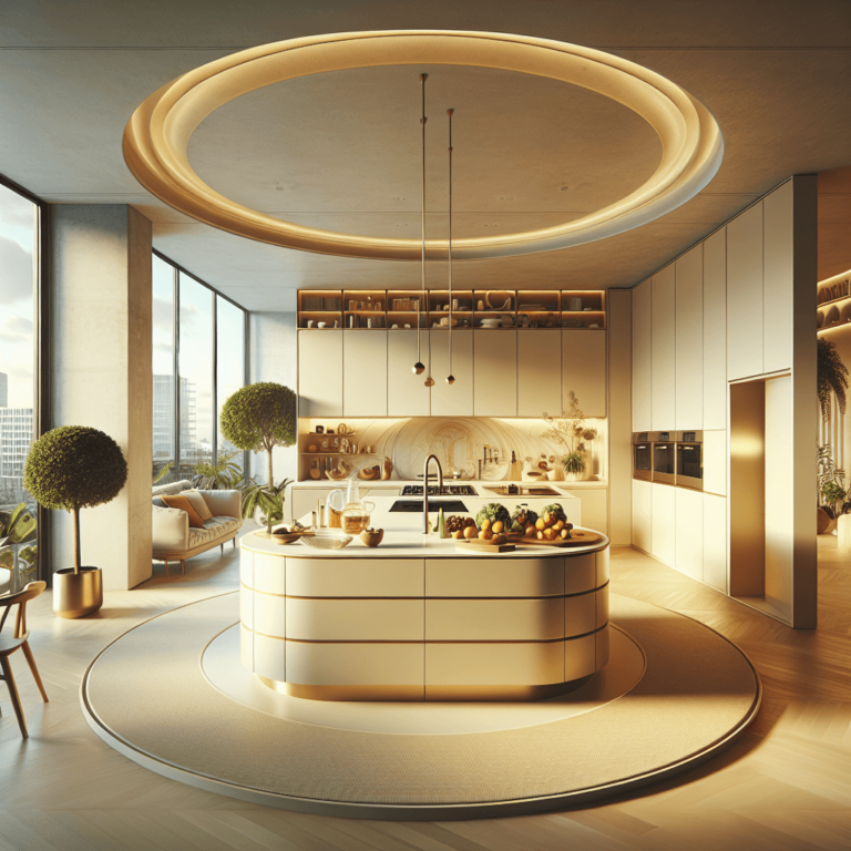 cremefarbene Rondell Küche-Düsseldorf