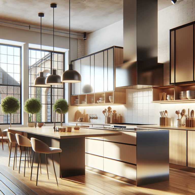 hochglanz Küche im Loftstil-Düsseldorf