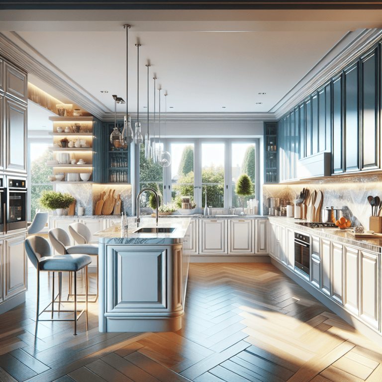 hochglanz Küche in U-Form-Düsseldorf