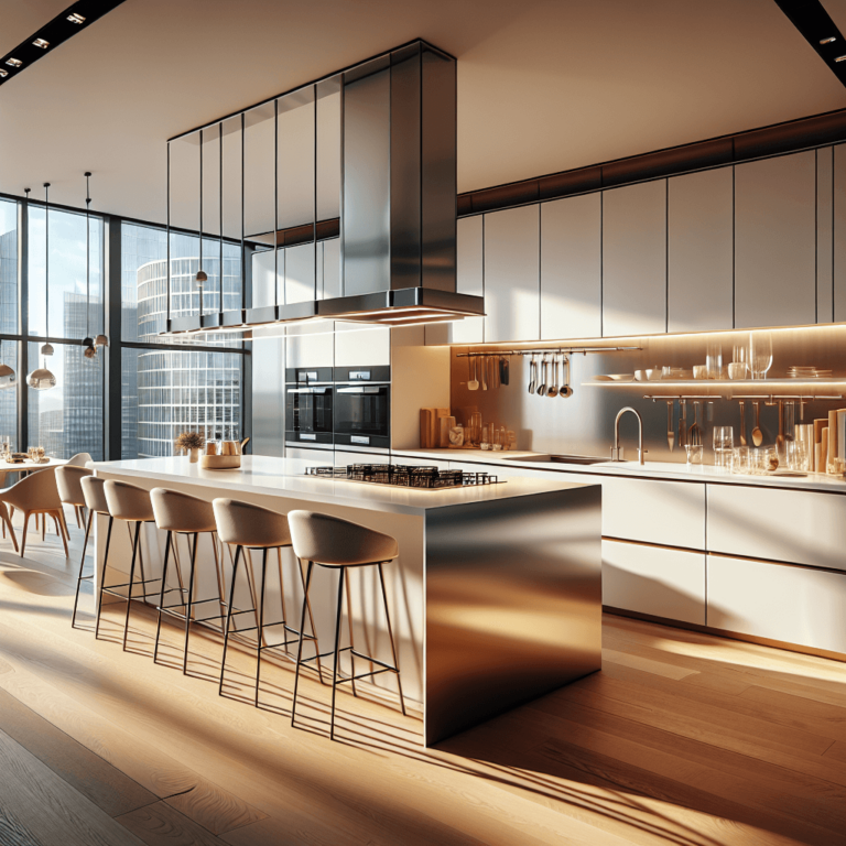 hochglanz Minimalismus Küche-Düsseldorf