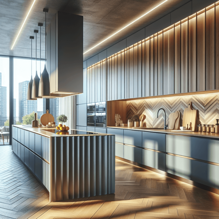 hochglanz mehrzeilige Küche-Düsseldorf