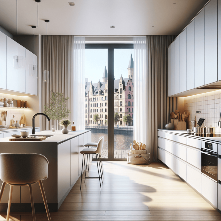 matte Küche im skandinavischen Stil-Düsseldorf