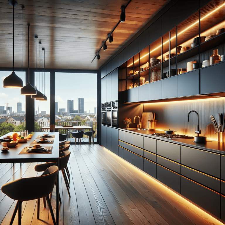 schwarze Komplett Küche-Düsseldorf