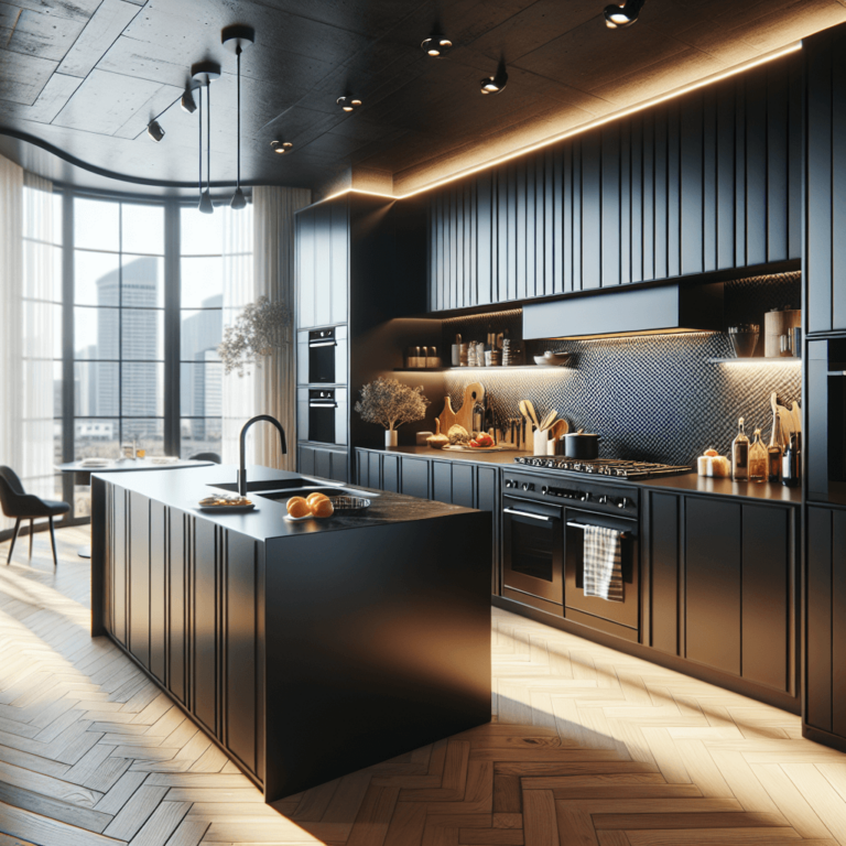 schwarze Mediterrane Küche-Düsseldorf