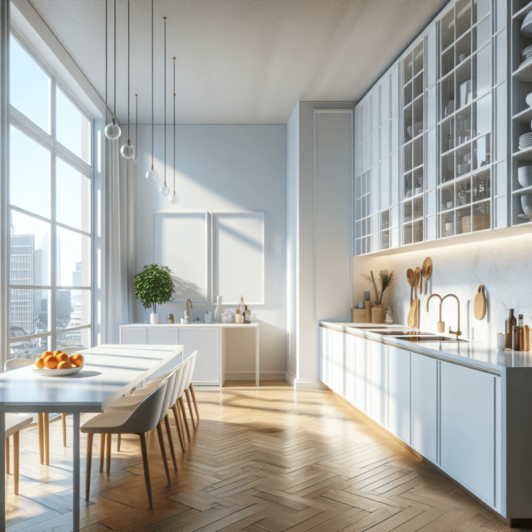 weiße Einbauküche-Düsseldorf