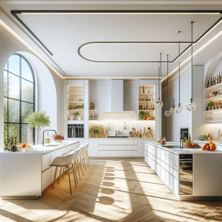 weiße Mediterrane Küche-Düsseldorf