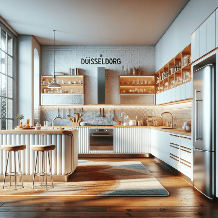 weiße Retro Küche-Düsseldorf